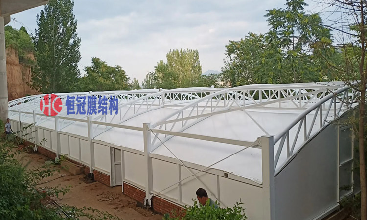 惠州垃圾填埋场污水池反吊膜密封工程