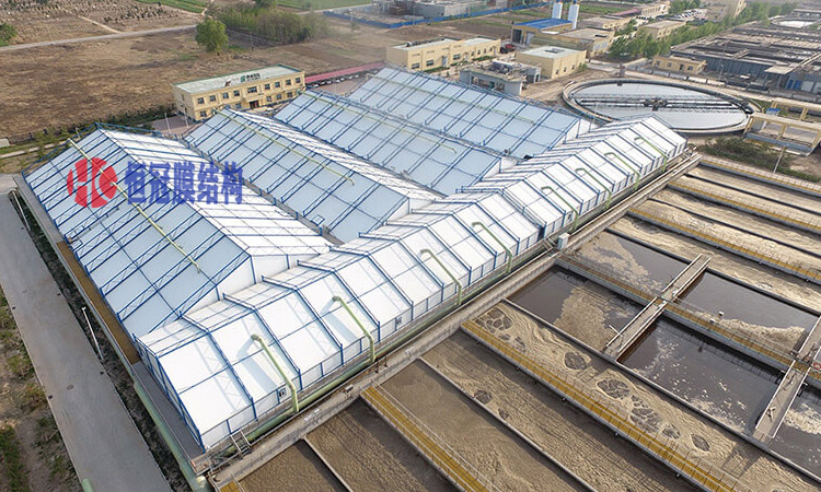 福建某污水处理厂膜加盖工程