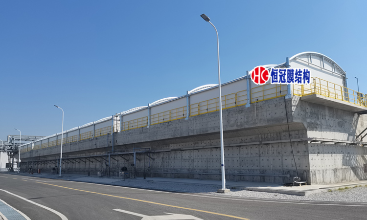台资某化工集团污水站反吊膜收集工程