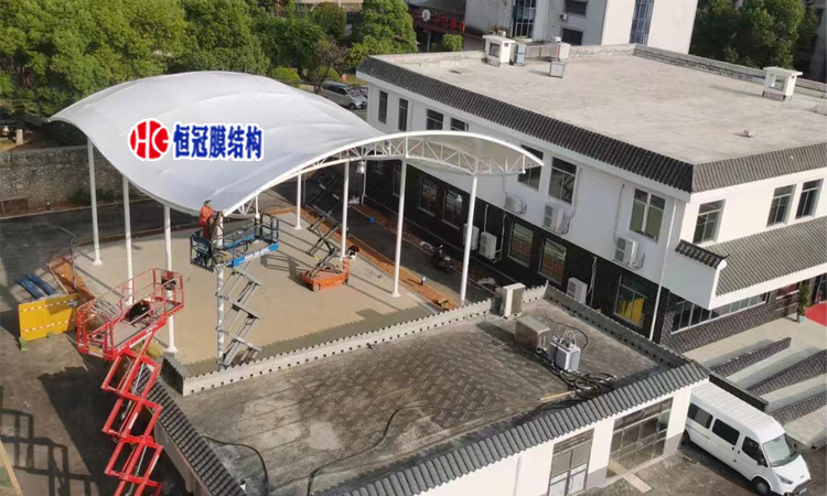 永州政务家属区球场膜结构