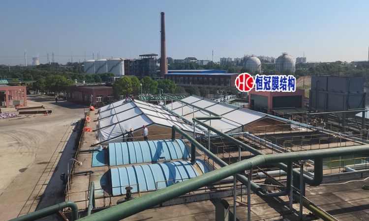 污水池加盖膜结构2大结构类型